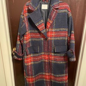 Old Navy Plaid Coat